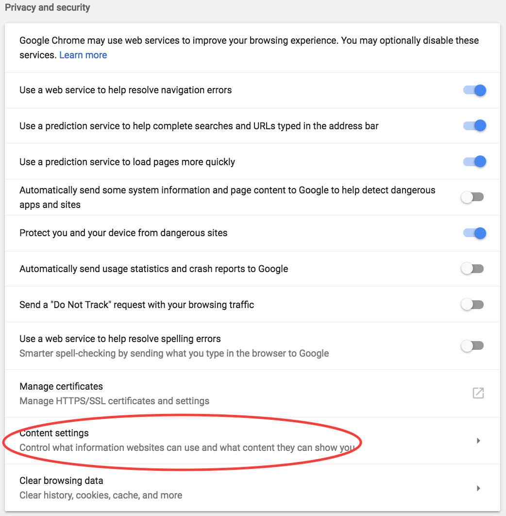 How to Disable Push Notification on Chrome Step 3
