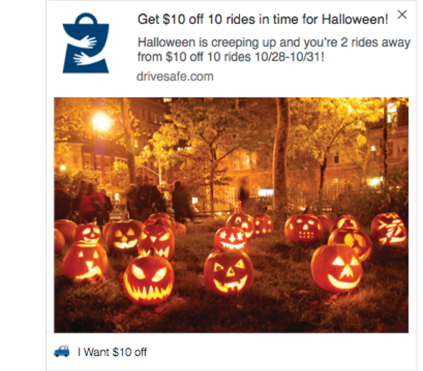 Halloween Day Campaign Screenshot