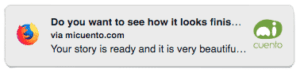 Firefox MacOS Web Push Notification
