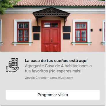 Marketing Inmobiliarias Notificaciones Push Web