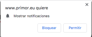 Notificaciones Push Web Opt-in Nativo