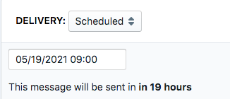 Programación Campañas Notificaciones Push
