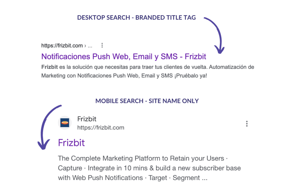 Frizbit mobile search update october 2022 digital marketing
