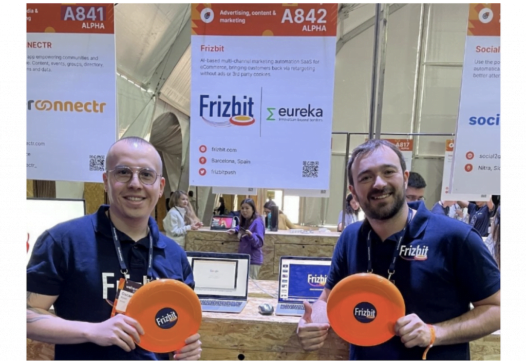 Frizbit at websummit 2022 lisbon