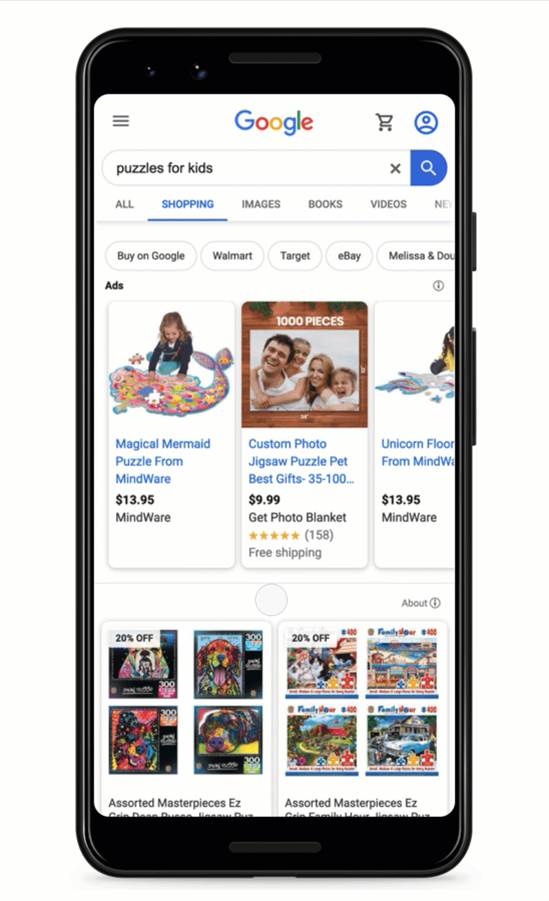 Update to Google Shopping