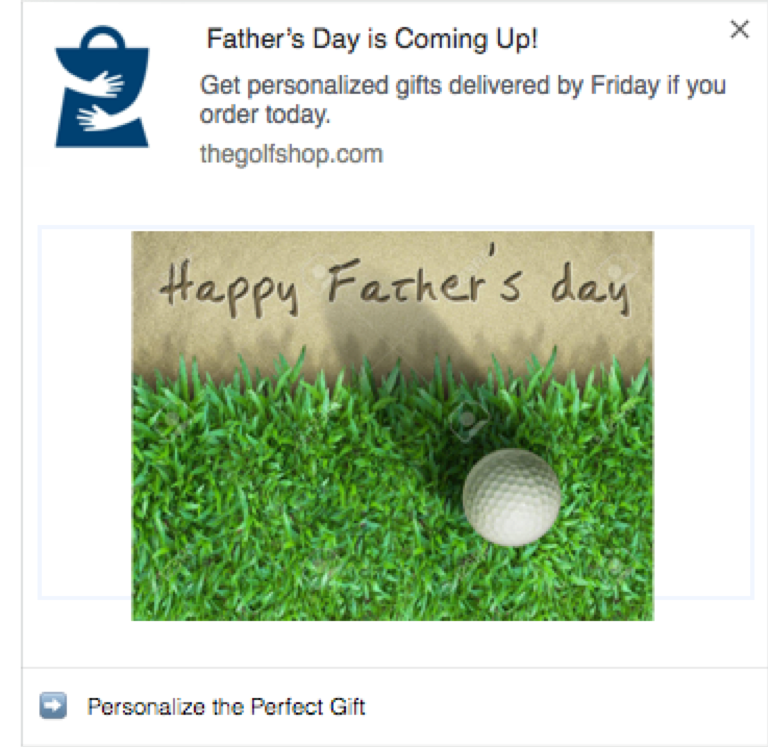 Father's Day Campaign Screenshot