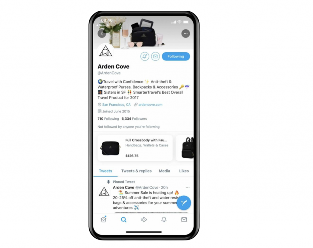 Shopping Spotlight Twitter Frizbit Digital Marketing news and updates