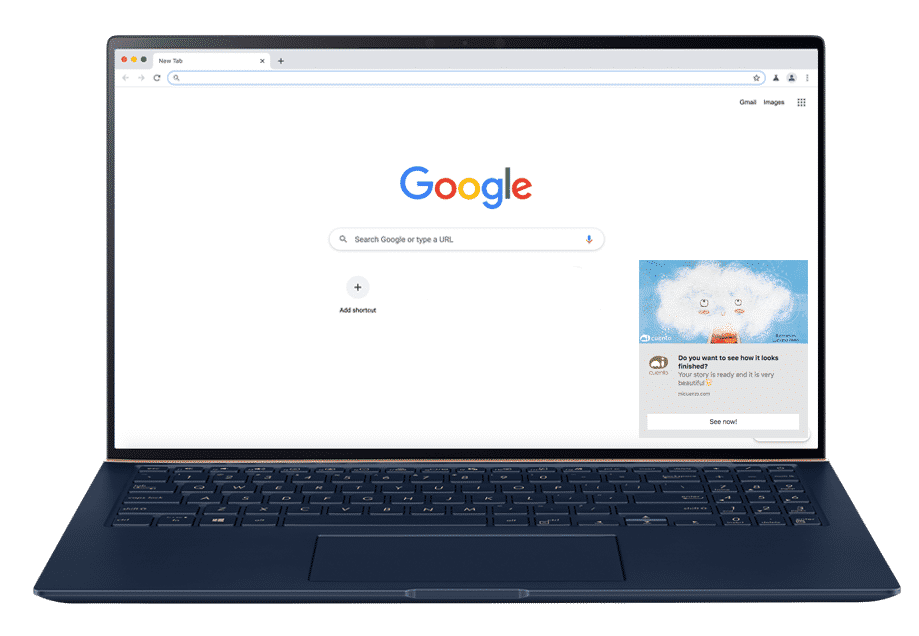 Windows Chrome Web Push Notification