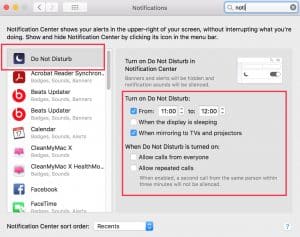 Allow Web Push Notifications mac