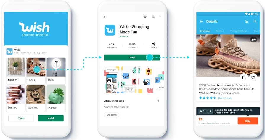 feeds app campaigns