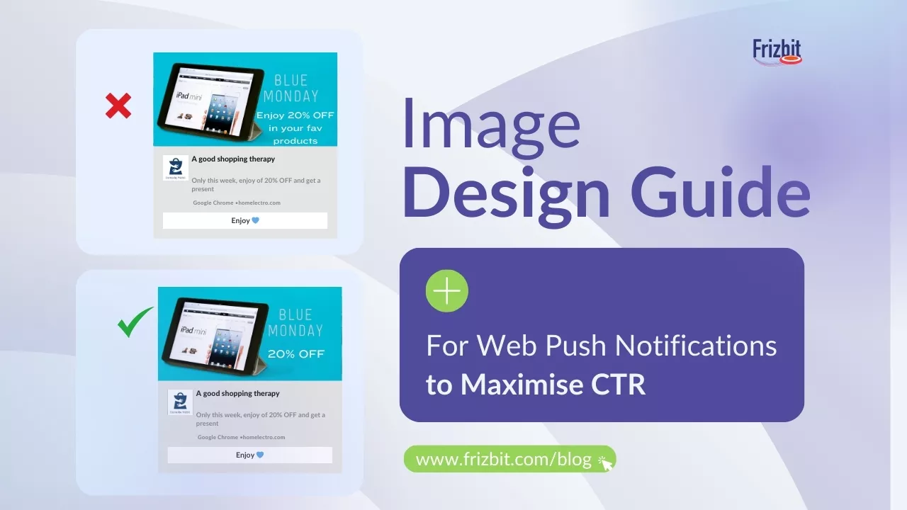 Image optimisation for web push notifications step by step