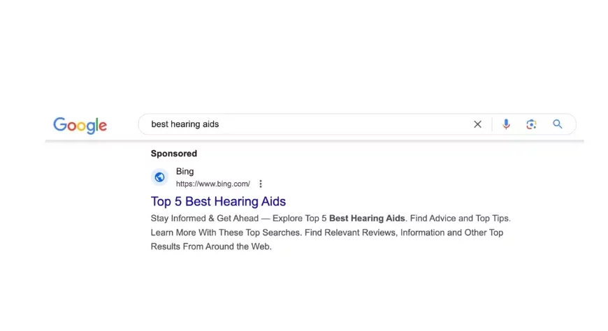Estrategia de Microsoft para aumentar número de búsquedas en Bing desde Google Ads