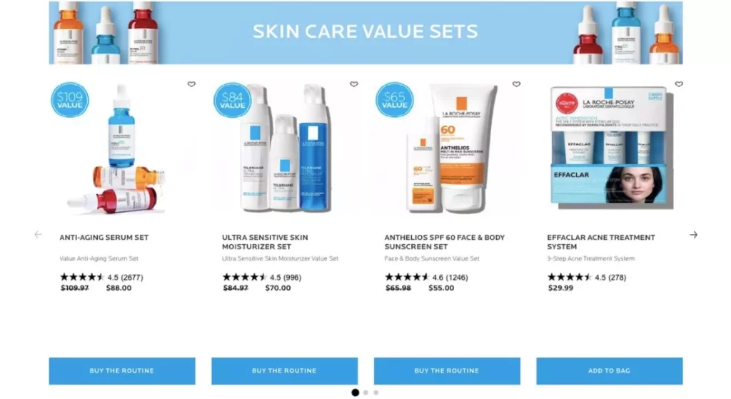 PRE SET BUNDLE of la roche posay